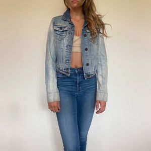 Acid Wash Jean Jacket